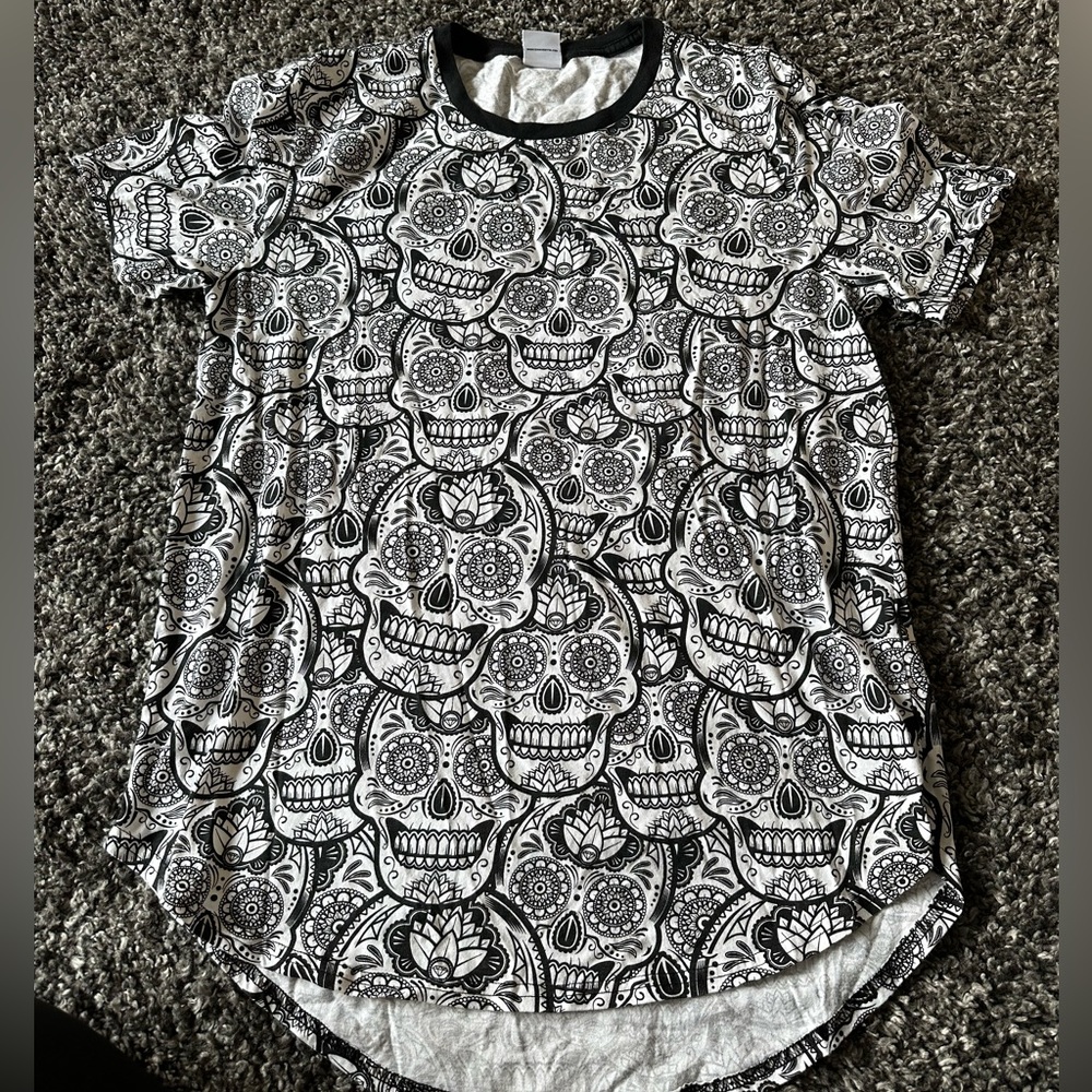 iml Sugarskull Skull Tee Short Sleeve T-Shirt - Large
